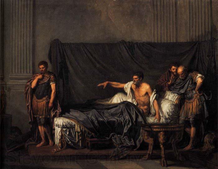 Jean Baptiste Greuze Septimius Severus and Caracalla